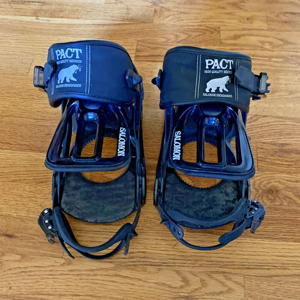 Salomon Pact Snowboard Bindings Mens Medium